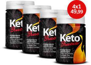 Keto Brucia 4x1 Integratore
